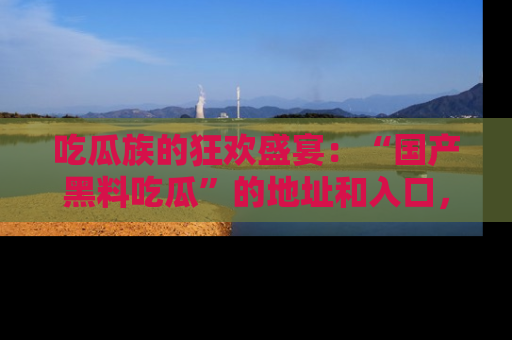 吃瓜族的狂欢盛宴：“国产黑料吃瓜”的地址和入口，让你尽情享受流行文化！