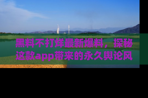 黑料不打烊最新爆料,探秘这款app带来的永久舆论风暴