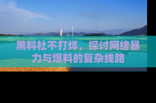 黑料社不打烊,探讨网络暴力与爆料的复杂线路