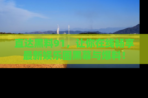 直达黑料91,让你在线畅享最新娱乐圈黑幕与爆料!