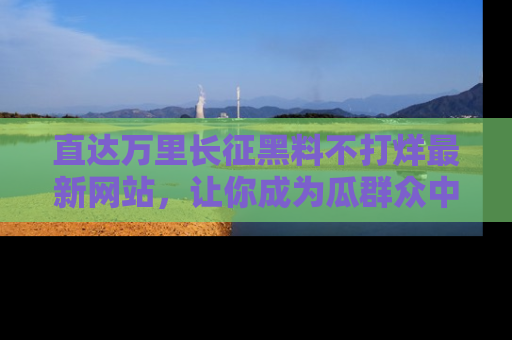 直达万里长征黑料不打烊最新网站,让你成为瓜群众中的资深吃瓜客!