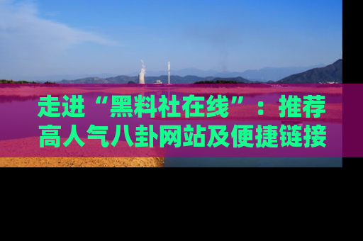 走进“黑料社在线”:推荐高人气八卦网站及便捷链接的全面指南